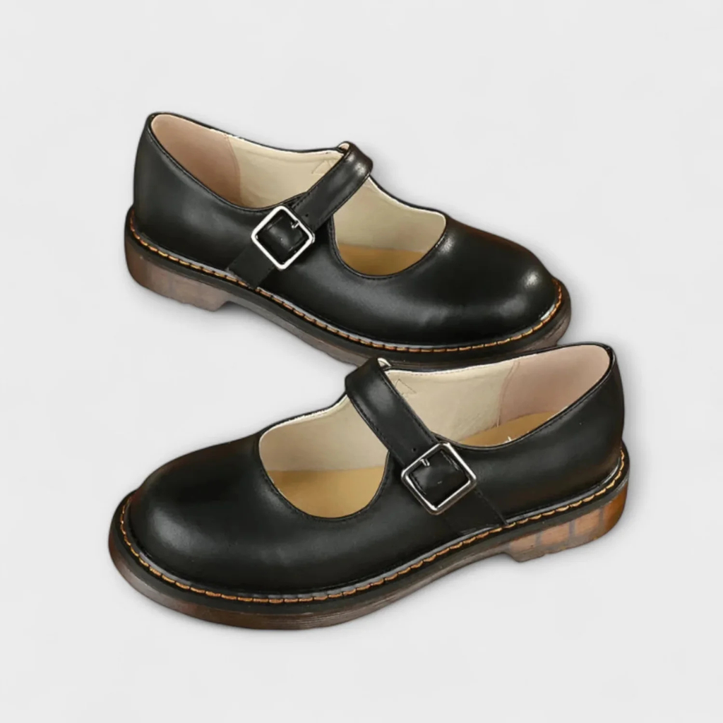 Women's Leather Mary Jane Shoes