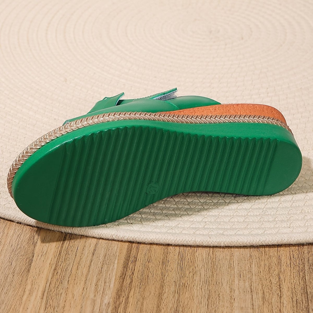 Women's Open-Toe Velcro Wedge Comfortable Sandals